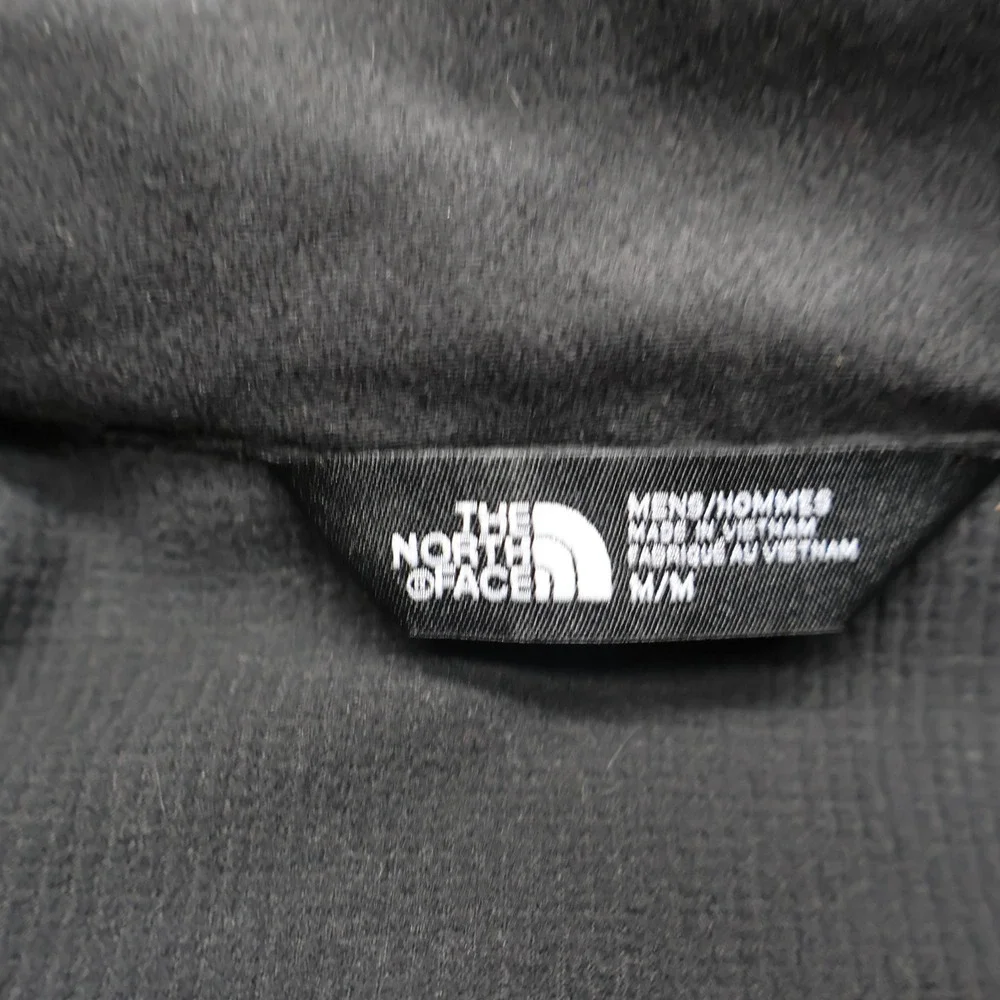 North Face Vest Mens Medium Black Ridgewall Softshell Wind Rain Outdoor LOGO NEW